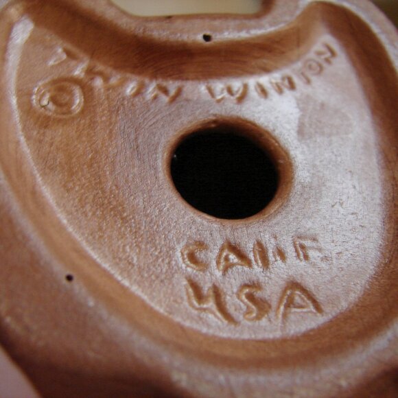 Twin Winton SALT or PEPPER SHAKER, Cowboy/Gunslinger Bunny Rabbit, Single - Picture 11 of 11